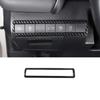 For Toyota Camry 2018-2024 Carbon Fiber Headlight Switch Frame Trim 1pcs