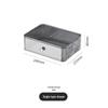 Glacier Pattern Makeup Organizer with Dustproof Drawers