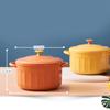 Noodles Bowl with Lid Binaural Noodles Bowl Home Dorm Student Covered Bowl