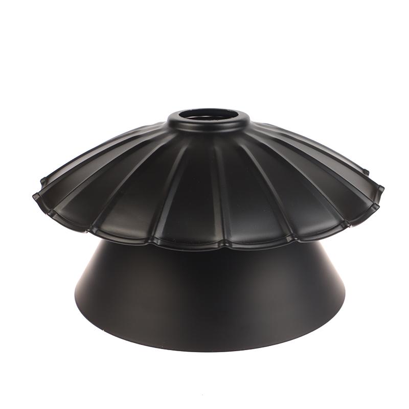 Black Iron Lampshade Chandelier Wall Lamp Table Lighting Bedside Living Room Restaurant Clothing Store Lampshade