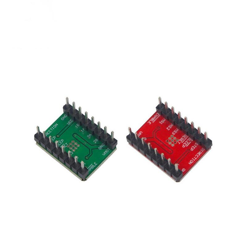 3D Printer Parts Stepstick A4988 Drv8825 Stepper Motor Driver With Heat Sink Carrier Diy Machine Control