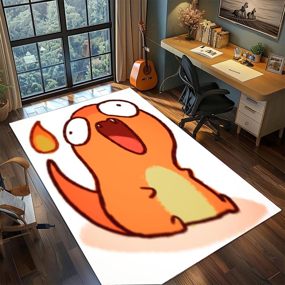 

Pokemon Big Area Gamer Room Carpet Rug, Non Slip Washable Floor Mat Bedroom Home Decoration.-TING 60x90cm