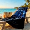 Asciugamano da Spiaggia Haaland Asciugatura Rapida Morbido Microfibra Confortevole Leggero Adatto per Nuoto, Palestra, Campeggio, Yoga Vacanza