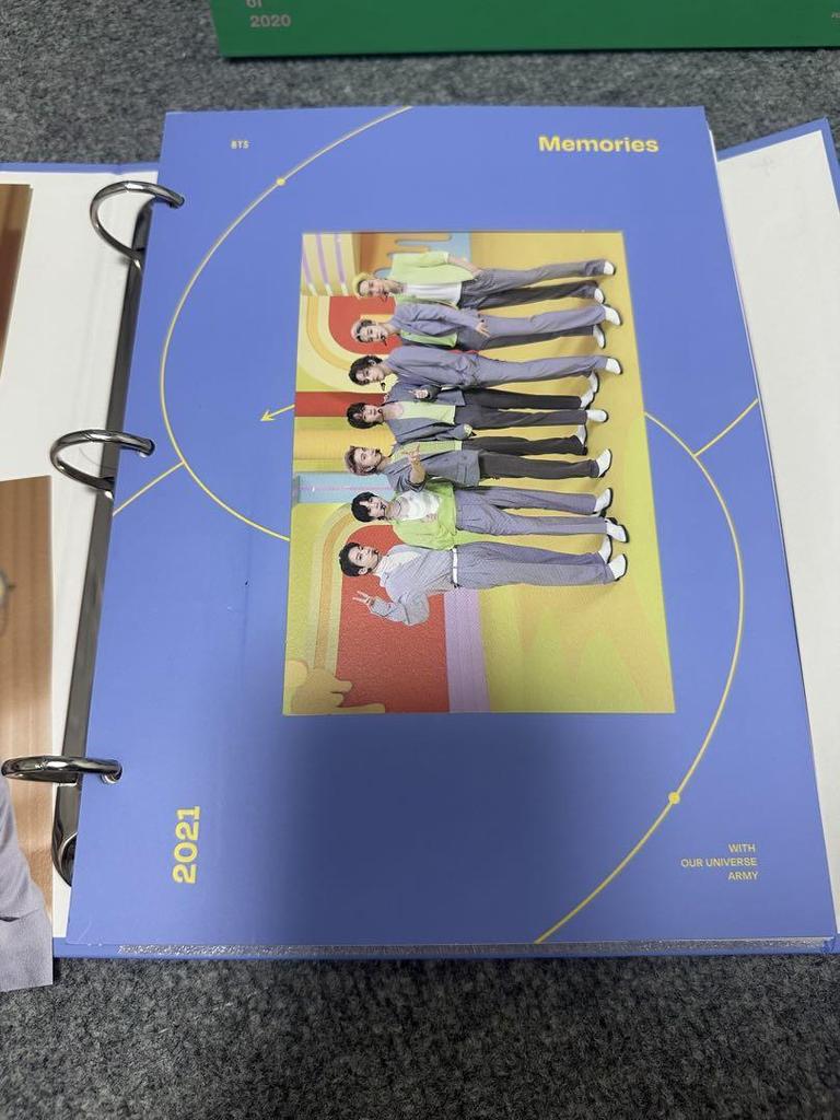 [USED] BTS Memories 2020, 2021