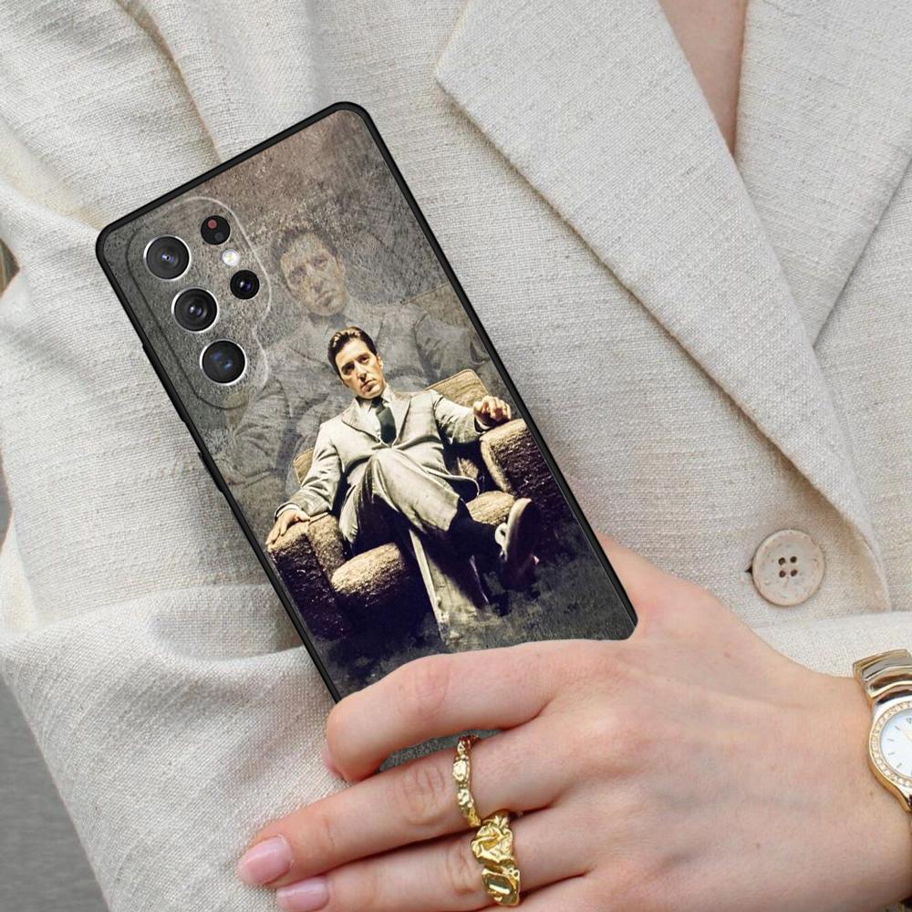 The Godfather Movie Italian Mafia Cell Phone Case for Samsung Galaxy S26 Ultra S25 S24 S23 S22 S21 S20 Note10 Cover