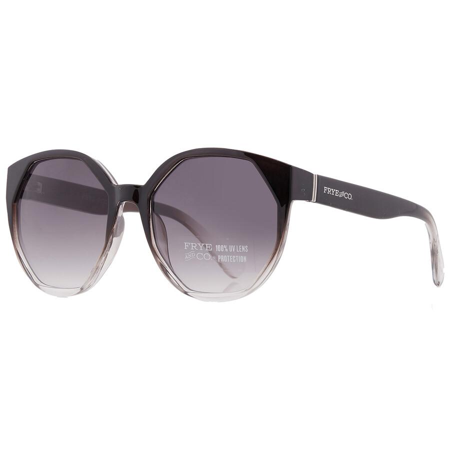 Frye 53311con001 Smoke Oval Ladies Sunglasses 10260337.lts Chrsmk