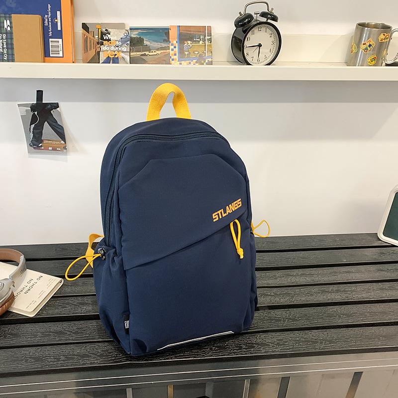 Premium Sense Backpack Female Large Capacity Leisure Student Class Schoolbag Outdoor Mountaineering Lightweight Travel Backpack