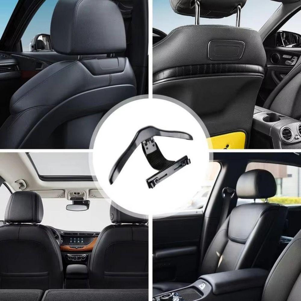 Multifunctional Car Headrest Hanger Durable Car Clothes Holder Rack Car Coat Hanger Back Seat