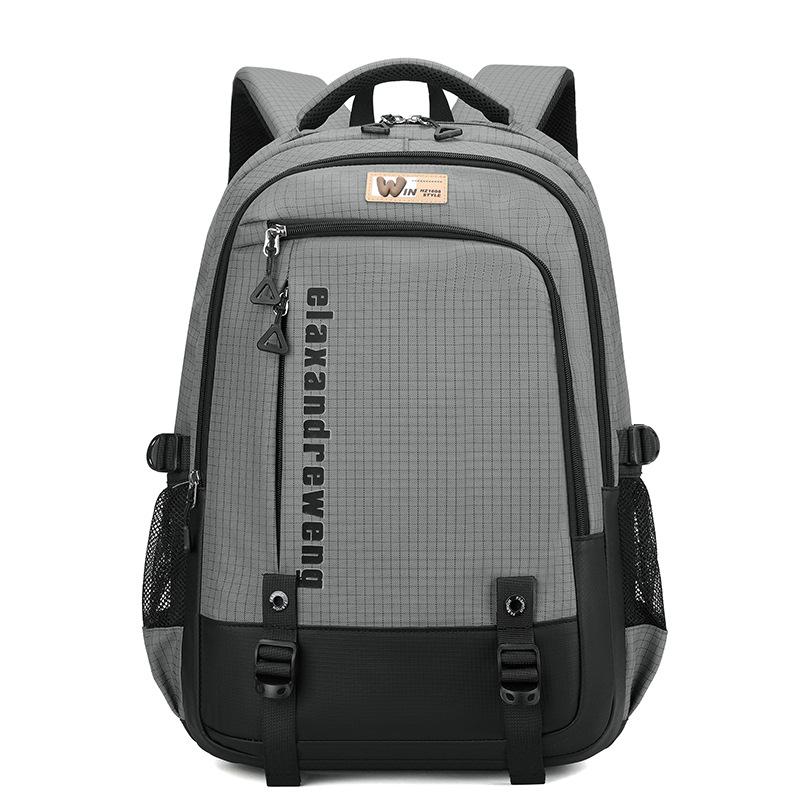 Schoolbag Large Capacity Daily Commuter Backpack Short Trip Business Trip Multifunctional Backpack Simple Foreign Style Children's School Bag