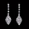 Anniversary Gift Women Necklace Dangle Earrings Water Drop Earrings Bridal Wedding Jewelry Set