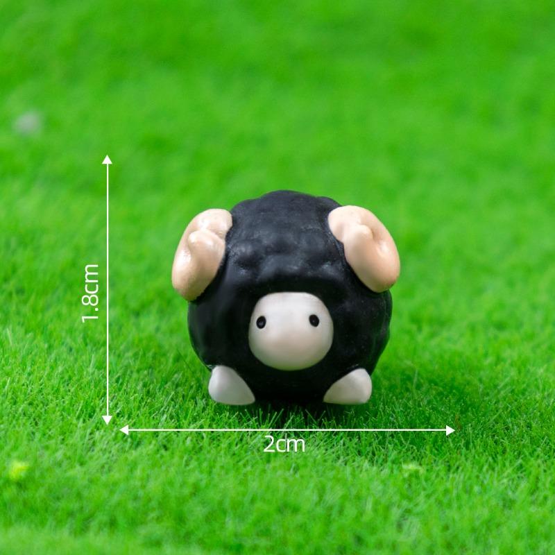 Moss Micro-landscape Cute Little Sheep Cute GrainsGarden Landscaping Decorative Items Accessories Miniature Ornaments