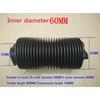 1x Rubber Corrugated Sleeve Flexible Moulded Bellows Rubber Nitrile Oil Resistant Dust Cover Tubes and Hose NEW