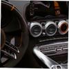 DRESSOOS Ergonomic Design 60mm Air Vent Car Ventilation Parts Universal Fit Black
