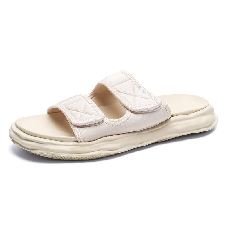

2025 new men s cool slippers summer outdoor wear indoor and outdoor trend leisure youth home non-slip slippers men 46