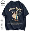 Hot selling prints in Russia T-Shirts Unisex Retro Oversized Short Sleeves Fashion Couple Clothes Unisex Simple Basics Clothing