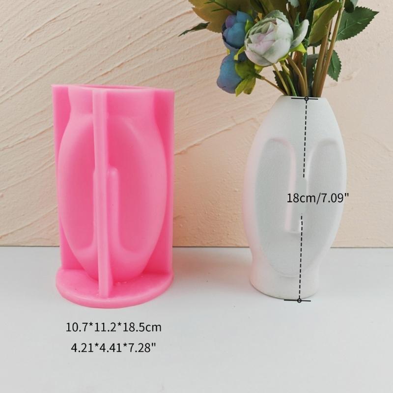 Human L Shape Planter Mold Home Decorations Silicone Mould for Flower  Concrete Mold  Resin Casting Tool