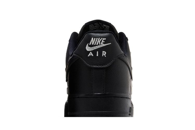 Nike Air Force 1 Low '07 LX Black Silver Mini Swoosh (Women's)