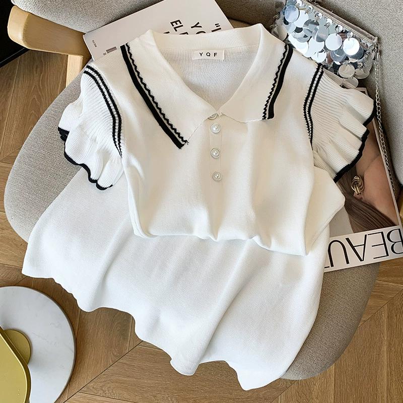 Summer Women's Dress Design with A Sense of Western-style Fashion, Age Reducing Knitted Skirt, A-line Dress for Women