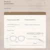 TR90 New Trendy Frame Fashionable Retro Versatile Anti-blue Light Glasses For Casual Wearing  Myopia Glasses Frame MH9047