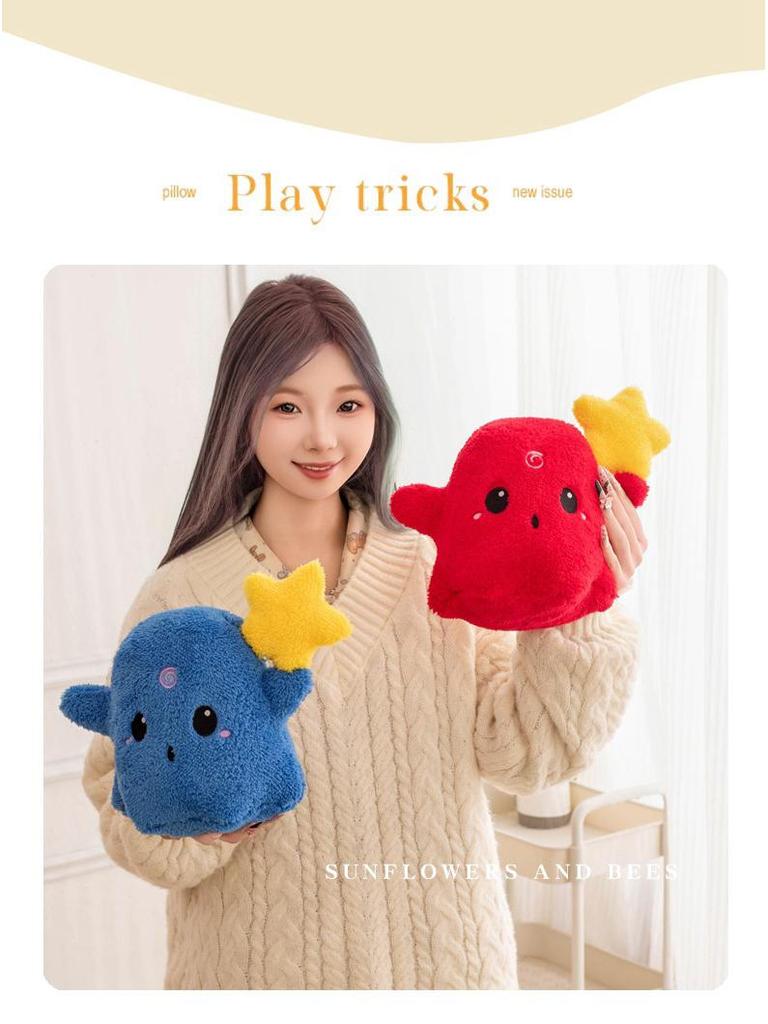 Cute Colorful Ghost Doll Charm - Halloween Decoration & Prank Gift