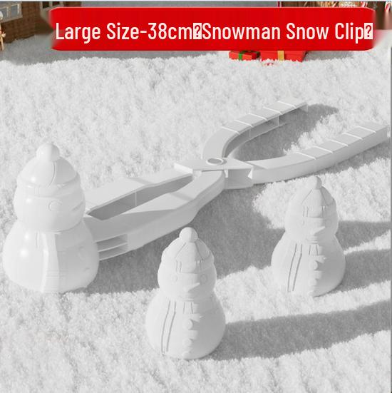 Large Snowball Clips - Snowman Toy for Play