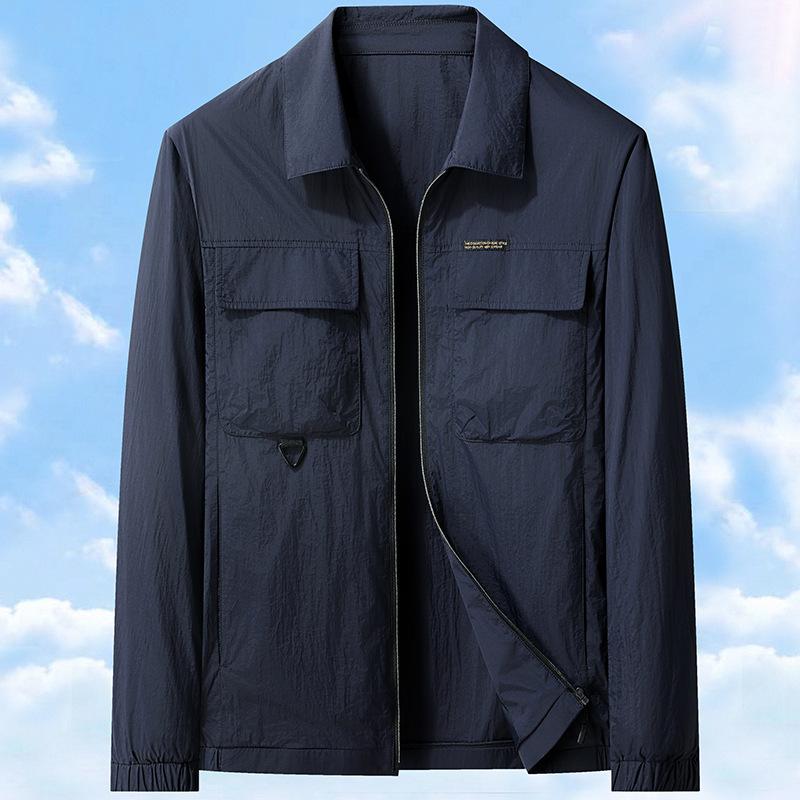 Spring and Summer New Sun Protection and Anti-UV Work Jacket Men's Youth Outdoor Casual Jacket