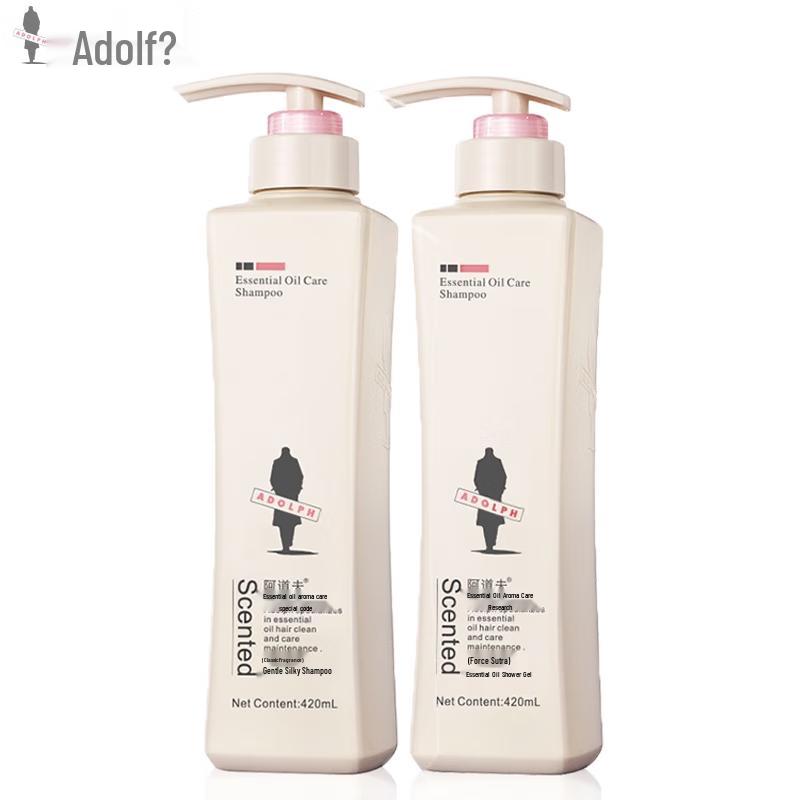 

Adolph Gentle Silky Shampoo & Classic Charm Shower Gel Set