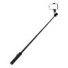 Selfie stick telescopic with remote control, tripod stand for phone, 13m aluminum, black