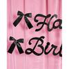 Xo, Fetti Happy Birthday Banner, Black Glitter + Satin Bows - 5.5 Ft. | Birthday Decorations, Coquette Bday Decor, 30th Party Sign, 21st Photo Booth