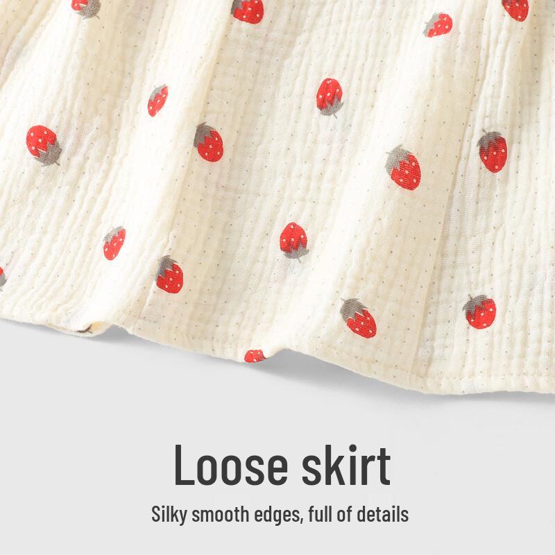 Baby Girls' Strawberry Strap Dress