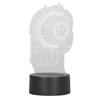 3D Table Light 7 Color Sun Moon LED Night Light Acrylic Touch Switch USB Powered 3D Decorative Lamp