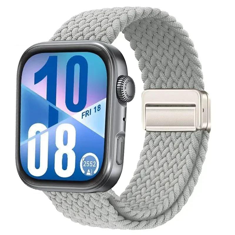 Magnetic Braided Strap for Huawei Watch Fit 4 Pro 3 Nylon Loop Correa Sports Bracelet for Huawei Fit3 Fit4 4Pro Band Accessories