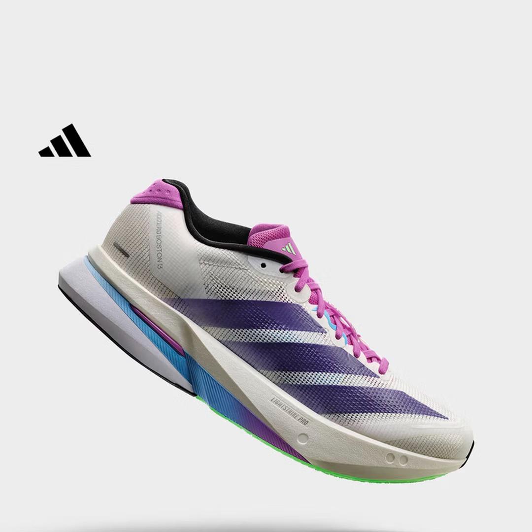 

Adidas ADIZERO BOSTON 13 Ультралегкие Профессиональные Беговые Кроссовки для Женщин - Adidas JS4953 36 фиолетовый