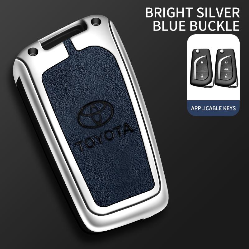 Car Remote Key Cover Case Shell Fob For Toyota Auris Corolla Avensis Verso Yaris Aygo Scion TC IM Camry RAV4 Forturner Hilux