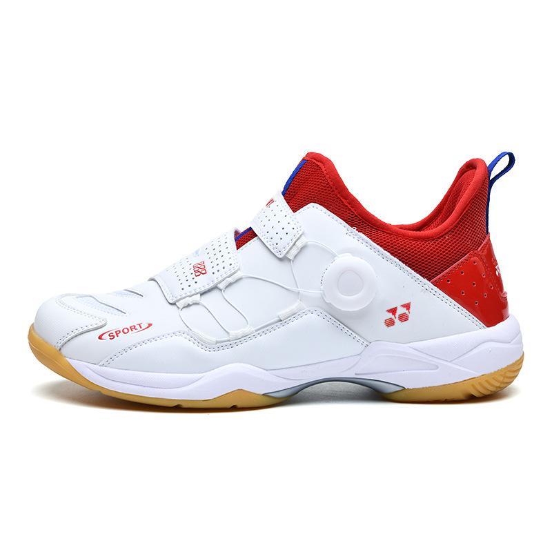 Manufacturer Summer Breathable Badminton Shoes Men's and Women's Rotating Wear-resistant Table Tennis Shoes Adolescent Student Sports Shoes