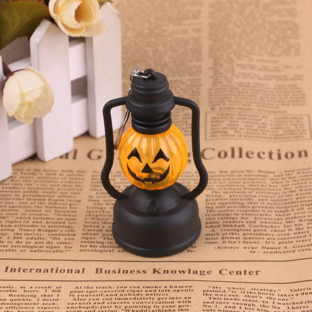 Handheld Pumpkin Lantern Small Night Light Party Decoration Pumpkin Candle Light  Party
