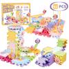 Diy Assembly Electric Gear Building Block Children'S Educational Assembly Paradise, Large Particle Building Block Toy Set