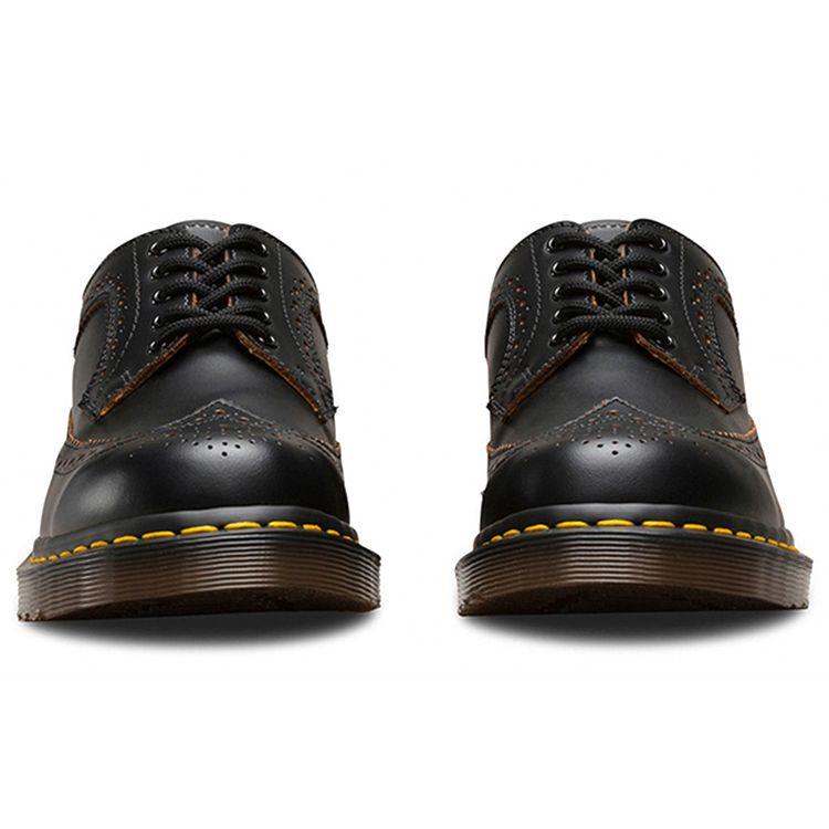 Dr. Martens 3989 Round Toe Lace-Up Low Top Casual Shoes Unisex Casual Shoes Black 22853001
