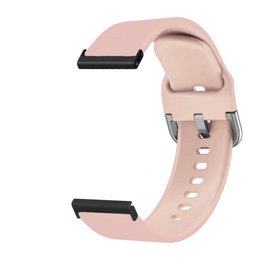 Silicone Smartwatch Band Adjustable Replacement Watch Strap Accessory for Suunto7 Pink