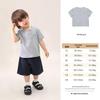 LUSON Baby & Toddler Soft Knit Short Sleeve T-Shirt