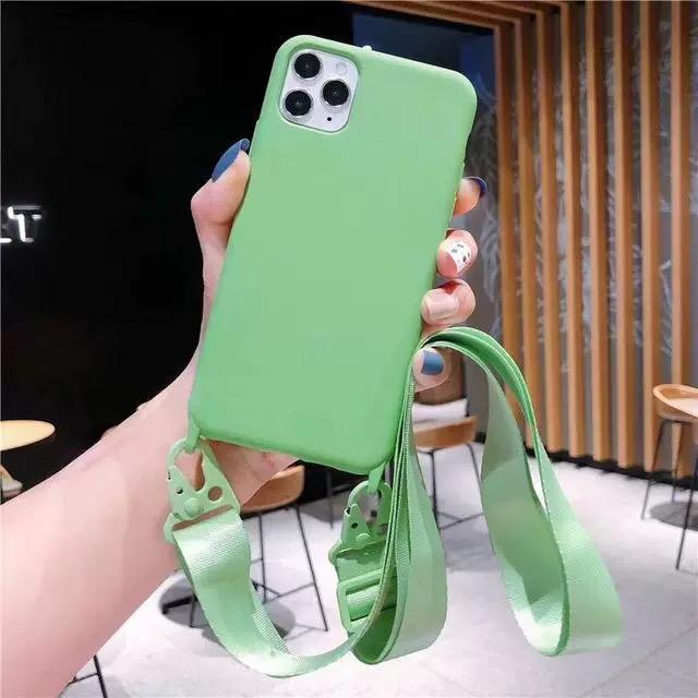 Candy Strap Case For iPhone 17 16E 16 14 15 13 11 Pro Max 12 Mini XS Plus Crossbody Lanyard Rope Soft Silicone Shockproof Cover