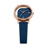 [Class Fourteen] Girls Watch IMPERFECT ANGLE Blue Rose Gold 32mm WIM20RG018W Women's Navy