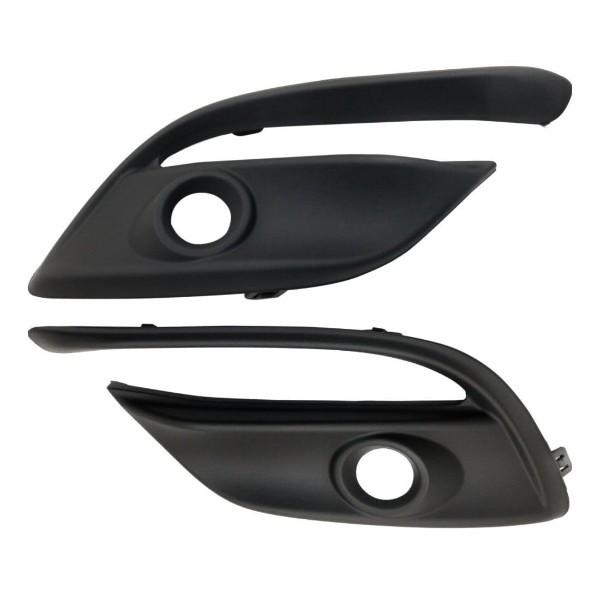 1 Pair Black ABS Fog Light Frame Compatible with BAJC50C21A/BAJC50C11A