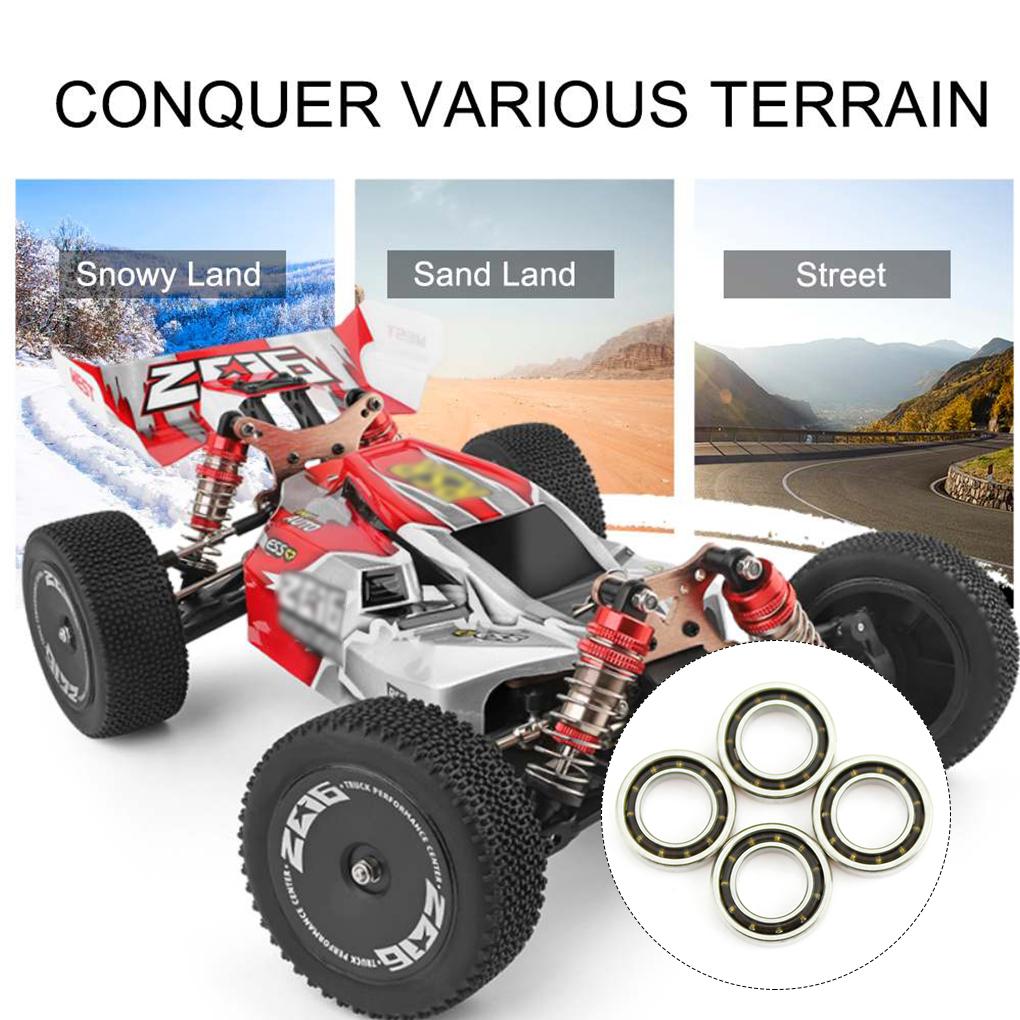 4 Pieces Metal Upgrade Bearing Remote Control Car Model Crawler Vehicle Modification Spare Parts Repairing Accessories