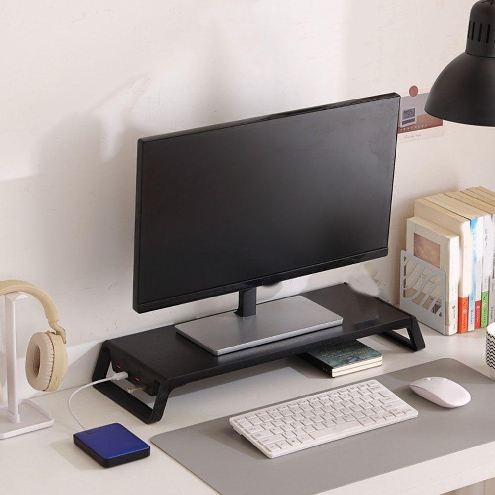 Thickening Work Laptop Stand Ergonomic Design Computer Booster Stand Desktop Storage Rack  Office