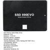 890 EVO 1/2/4TB Internal Solid State Drive Speed Up To 545MB/s Read 530MB/s Write 1920 TBW PC Desktop Laptop SATA III 6Gb/s 2.5-inch SSD