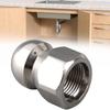 Stainless Steel Sewer Cleaning Nozzle Drain Cleaning Nozzle  Spray Disinfection