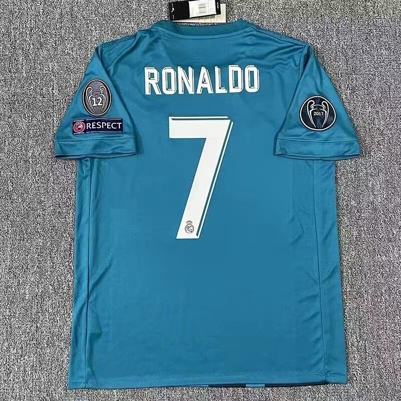 Vintage jersey 0607AC Milan No. 22 Kaka national team Brazil France Portugal short-sleeved home and away jersey