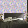Lavender and Azure Flowers Wallpaper for Living Room and Bedroom 50x1000