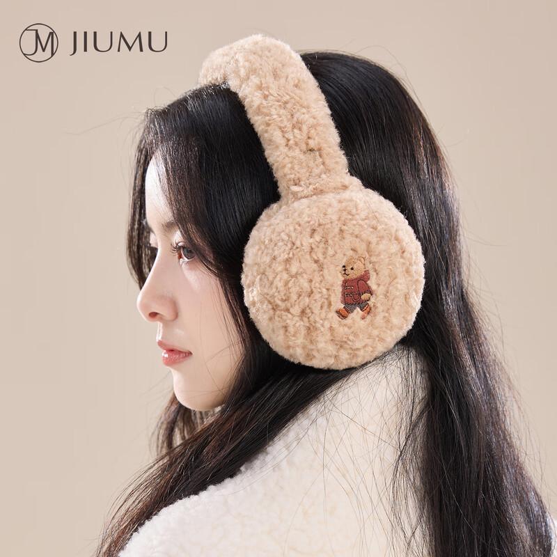 JIUMU Women s Plush Winter Earmuffs